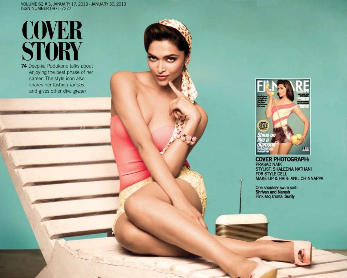 Deepika Padukones Hq Pictures From Filmfare Magazine January 2013
