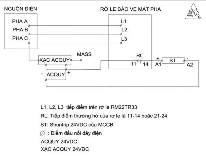 Hướng dẫn lắp đặt relay bảo vệ mất pha