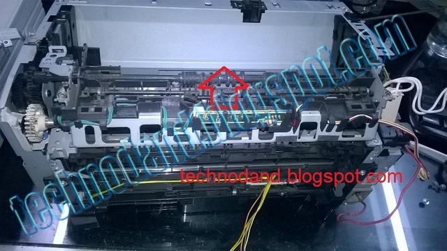 Cara Bongkar Printer Laser Jet Hp 1102