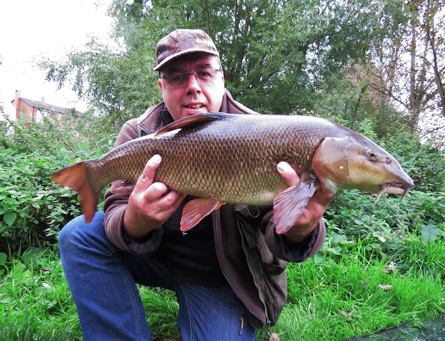 Double figure Warwickshire Avon barbel at 10lb 14oz