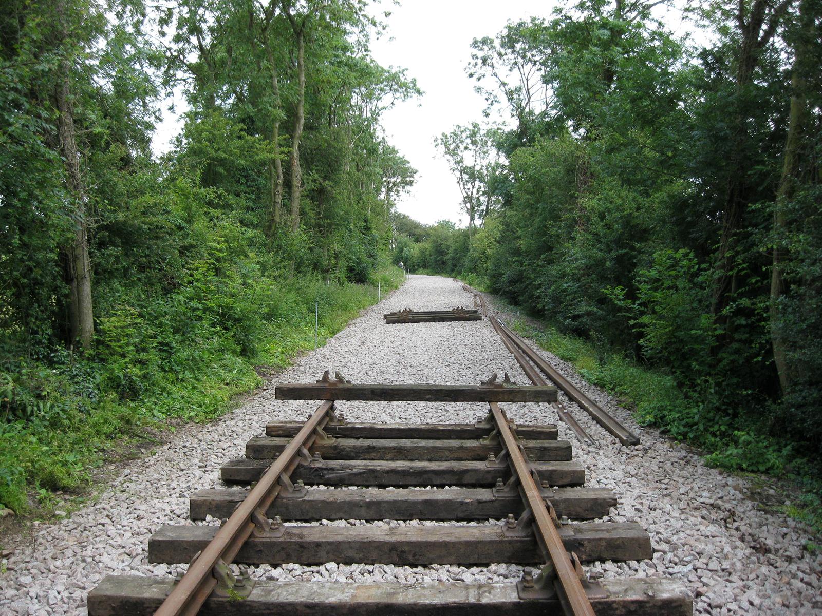 Mountsorrel Railway Phase 3 Track Laying Under way!