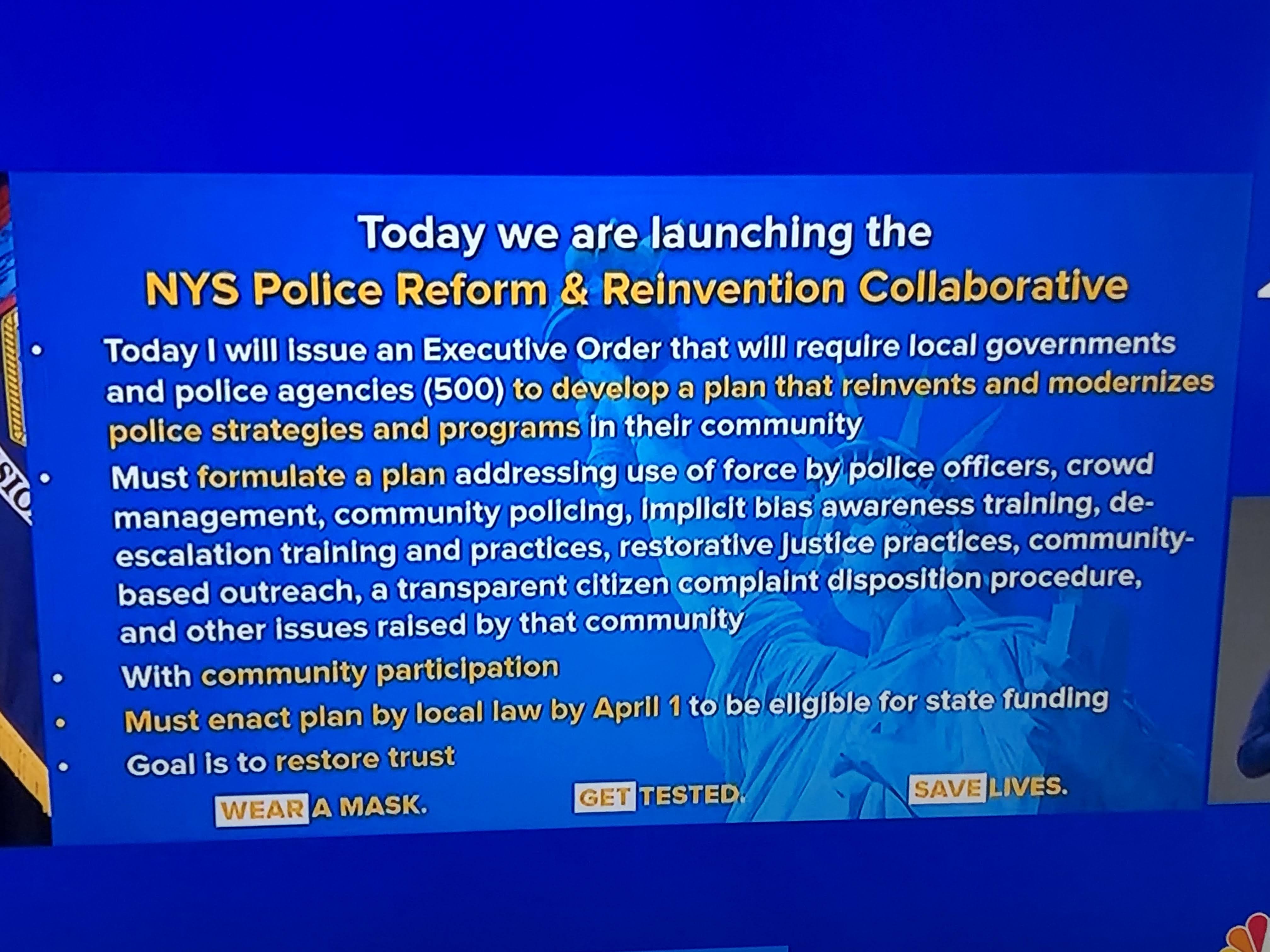 NYS Police Reform & Reinvention CollaborativeExecutive Order 203 NBHF