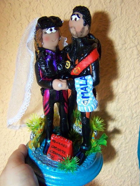 Figuras personalizadas para tu tarta de Bodas YoToY y Laura Guarnieri