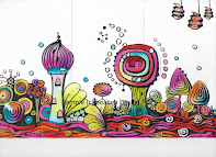 Hundertwasser goes Zen Beate class