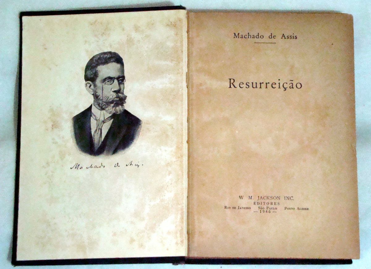 Um livro por dia Livro 51 Ressurreição (Machado de Assis) Um livro por dia Livro 51 Ressurreição (Machado de Assis)