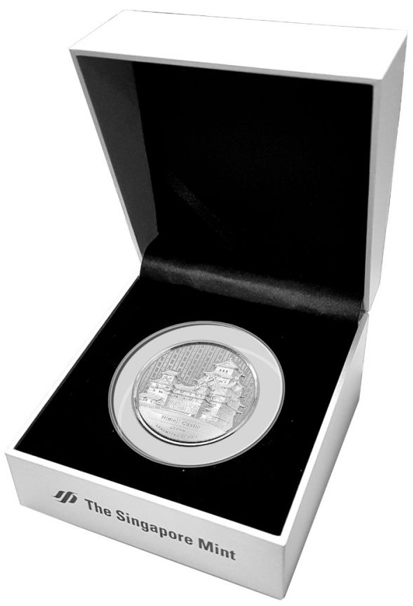 coins and more 1350) Himeji Castle (Japan), Kingdom of Cambodia First