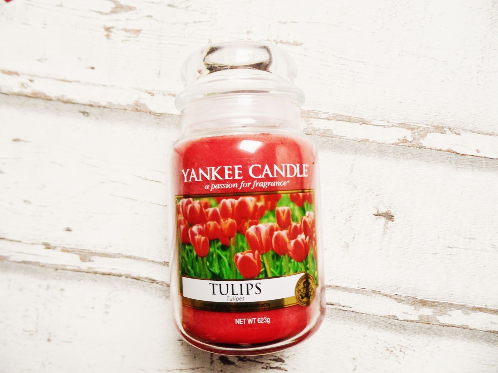 Wiosna w czerwonych barwach recenzja Tulips od Yankee Candle Blog
