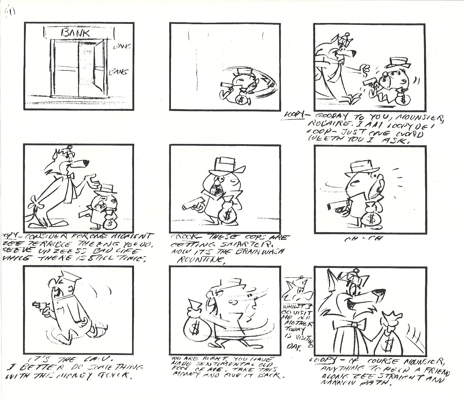 Yowp: A Lost Loopy De Loop Cartoon?