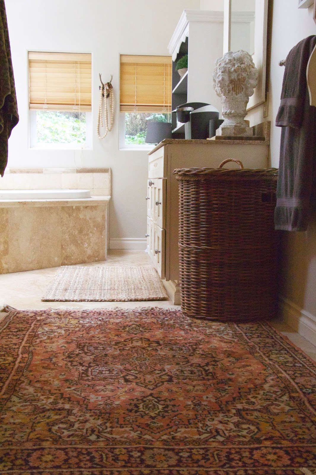 My Sweet Savannah decorating our master bath with TJ Maxx