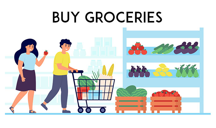 Buy groceries | Health Fitness Guide for Beginners | NeoStopZone