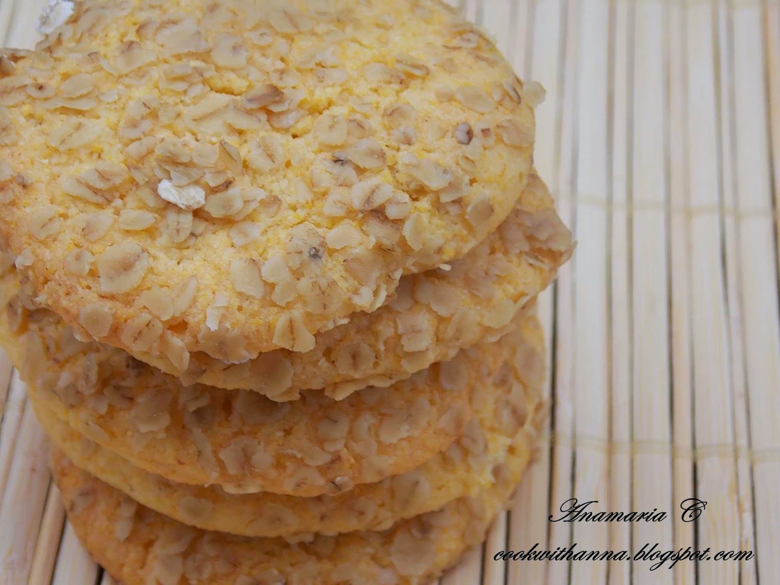 Biscuits With Maize Flour And Oats