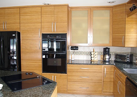Lindos Gabinetes de Cocina de Bambú | Cocina y Muebles