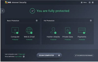 Download AVG Internet Security 17.9.3040 Final Full Serial Keygen