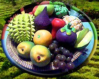  gambar  buah buahan dalam keranjang