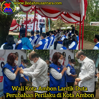 Wali Kota Ambon Lantik Duta Perubahan Perilaku di Kota Ambon 1 InShot 20201103 225410142