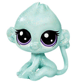 Littlest Pet Shop Series 2 Sparkle Pets Shimmer Monkeyton (#2-S8) Pet