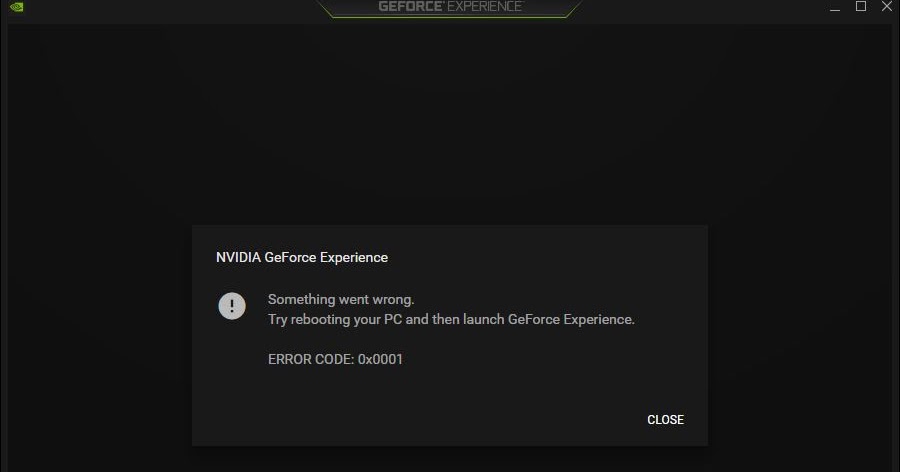 あわよくばのブログ Nvidia Geforce Experienceでエラーが発生したのでクリーンインストールしたら直った