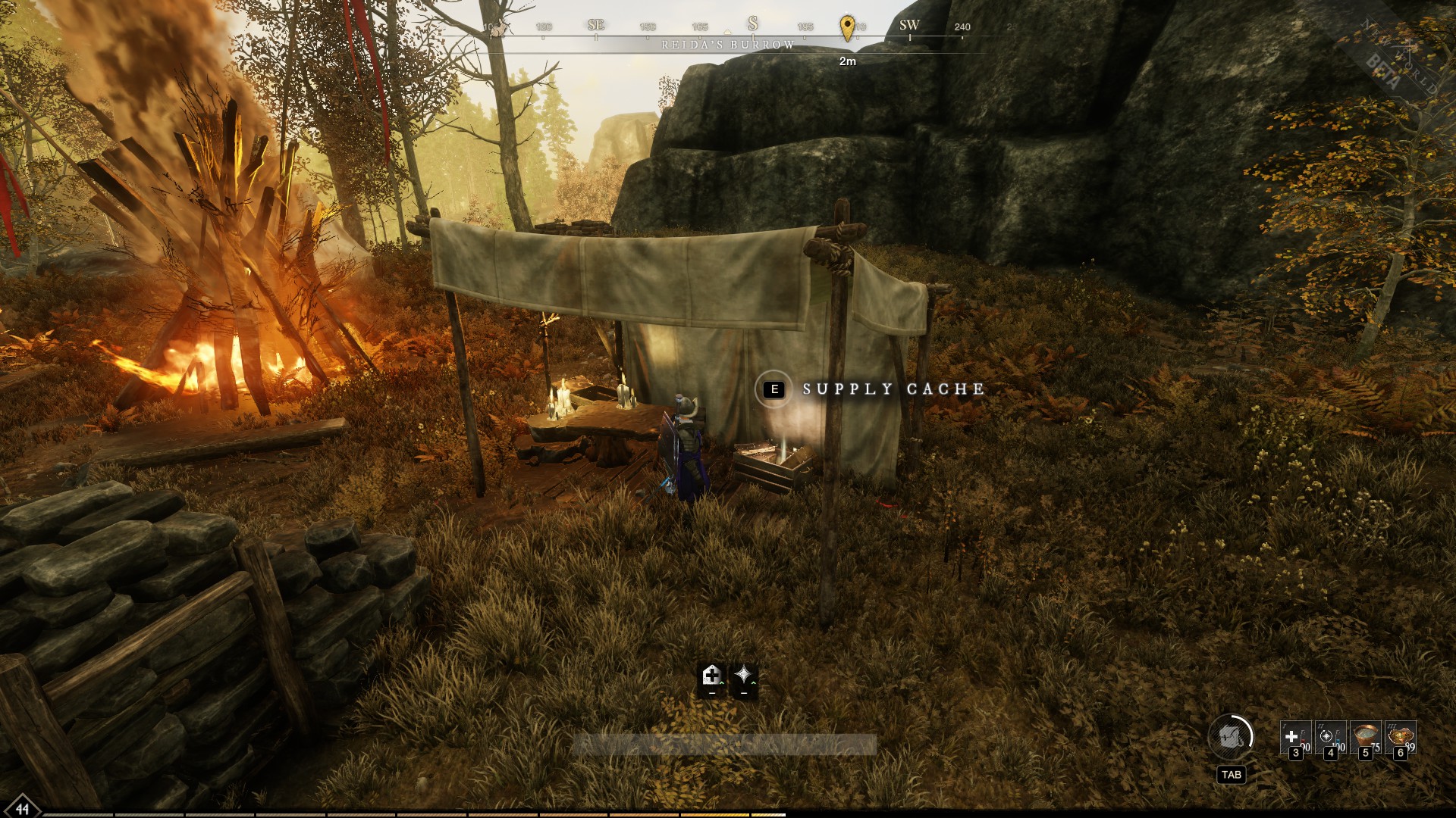 New World Reida's Burrow chest locations