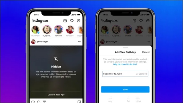 Instagram New Add Birthday