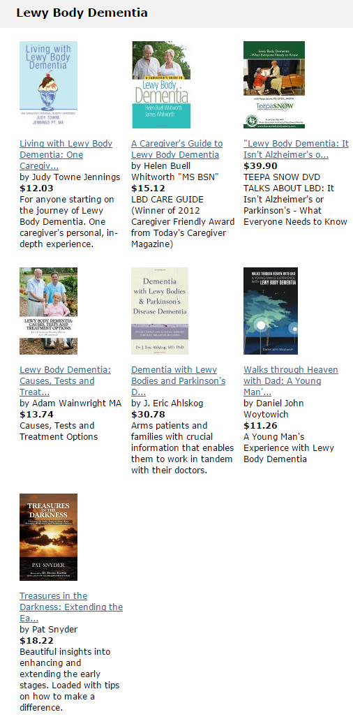 Alzheimer S Dementia Weekly Looking For Lewy Body Dementia