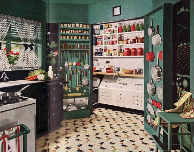 30 Beautiful American Kitchens From the 1940s Vintage Everyday