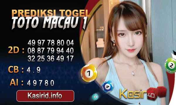PREDIKSI TOGEL TOTO MACAU 1 01 JUNI 2021 Prediksi Togel