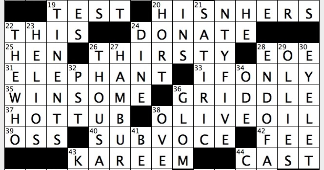 Rex Parker Does the NYT Crossword Puzzle: Kepler #39 s contemporary Rex Parker Does the NYT Crossword Puzzle: Kepler #39 s contemporary