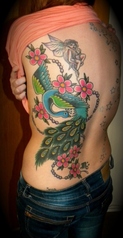 Peacock Tattoos For Women