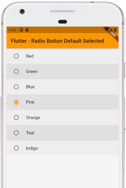 flutter form radio button flutter form radio button