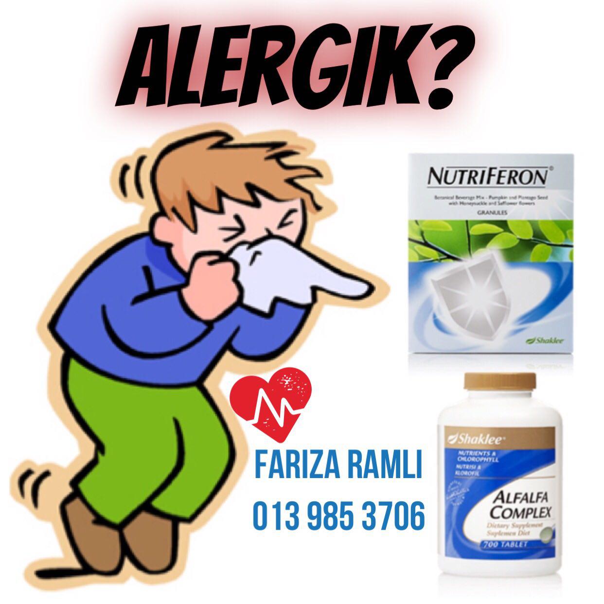 ALERGIK DAN SHAKLEE (BERDASARKAN KISAH BENAR)  Vitamin Mama Giant