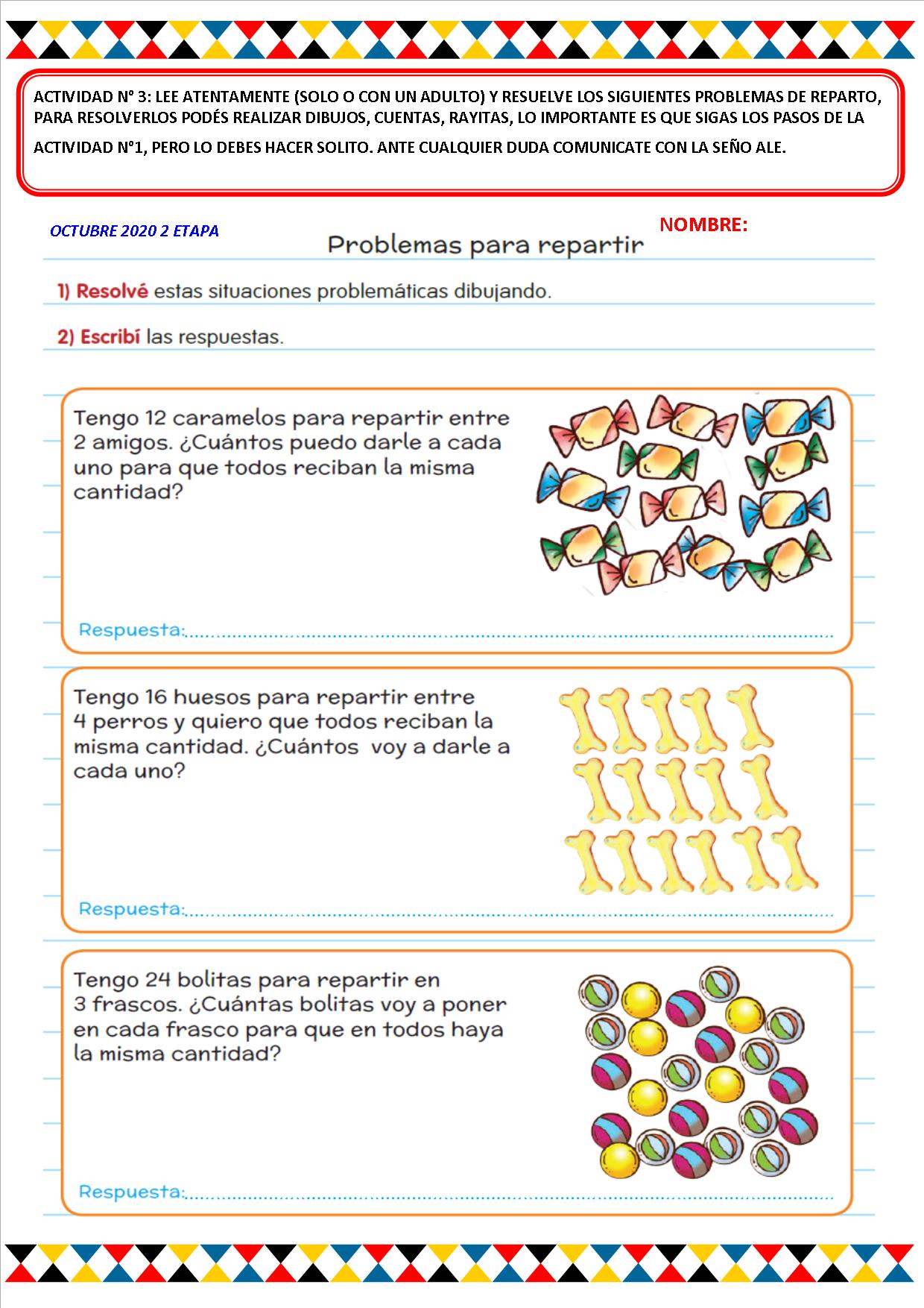 Problemas De Reparto Para Tercer Grado De Primaria Pd vrogue.co
