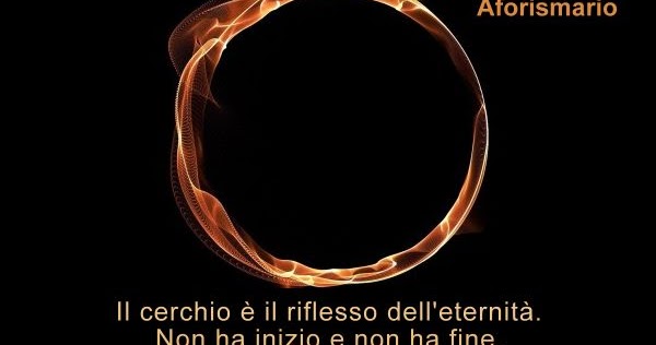 Aforismario Aforismi Frasi E Citazioni Sul Cerchio