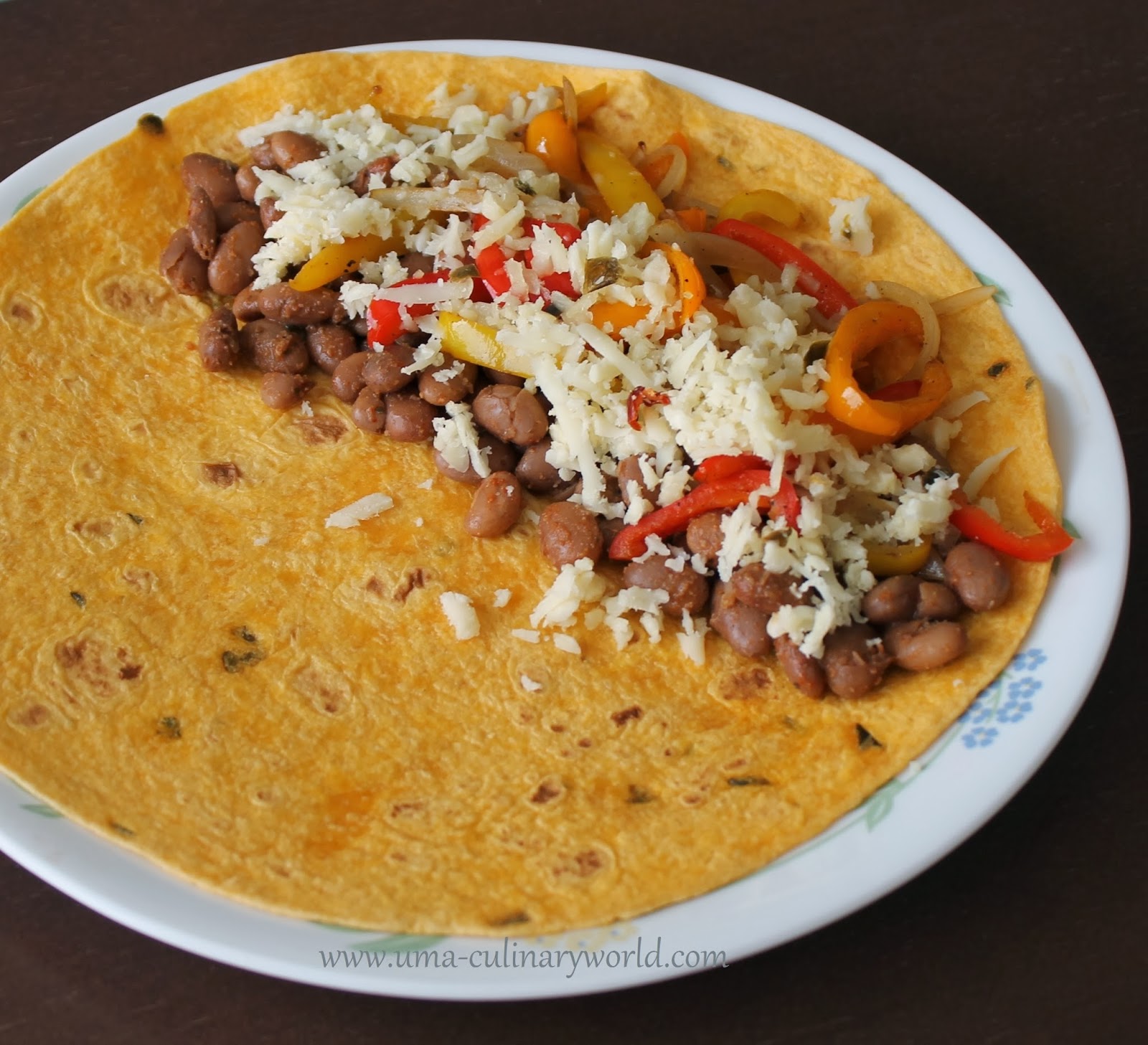 Pinto Bean Quesadillas