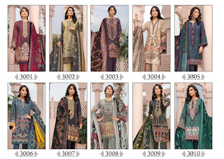 Iris Vol 3 Cotton Print Pakistani  Dress Material Collection 