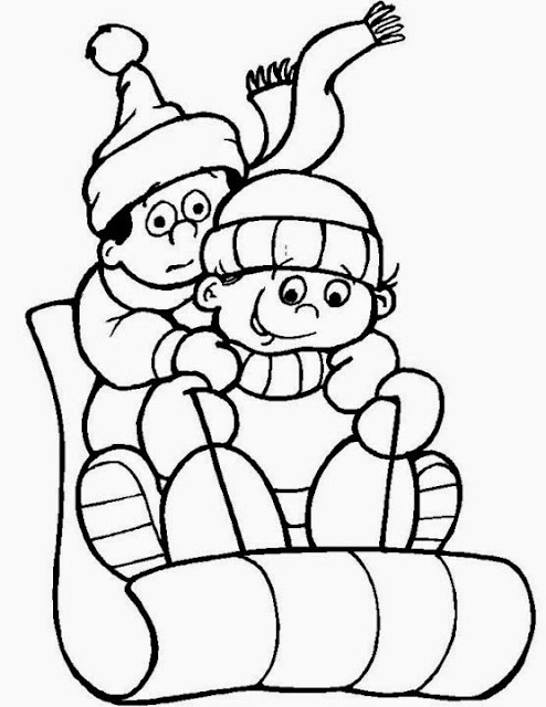 winter coloring pages and clip art coloring.filminspector.com