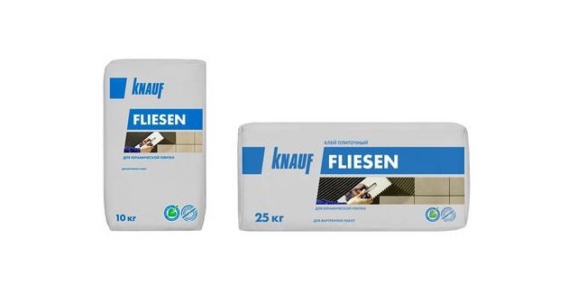 Технические характеристики и особенности клея для плитки Knauf Fliesen 