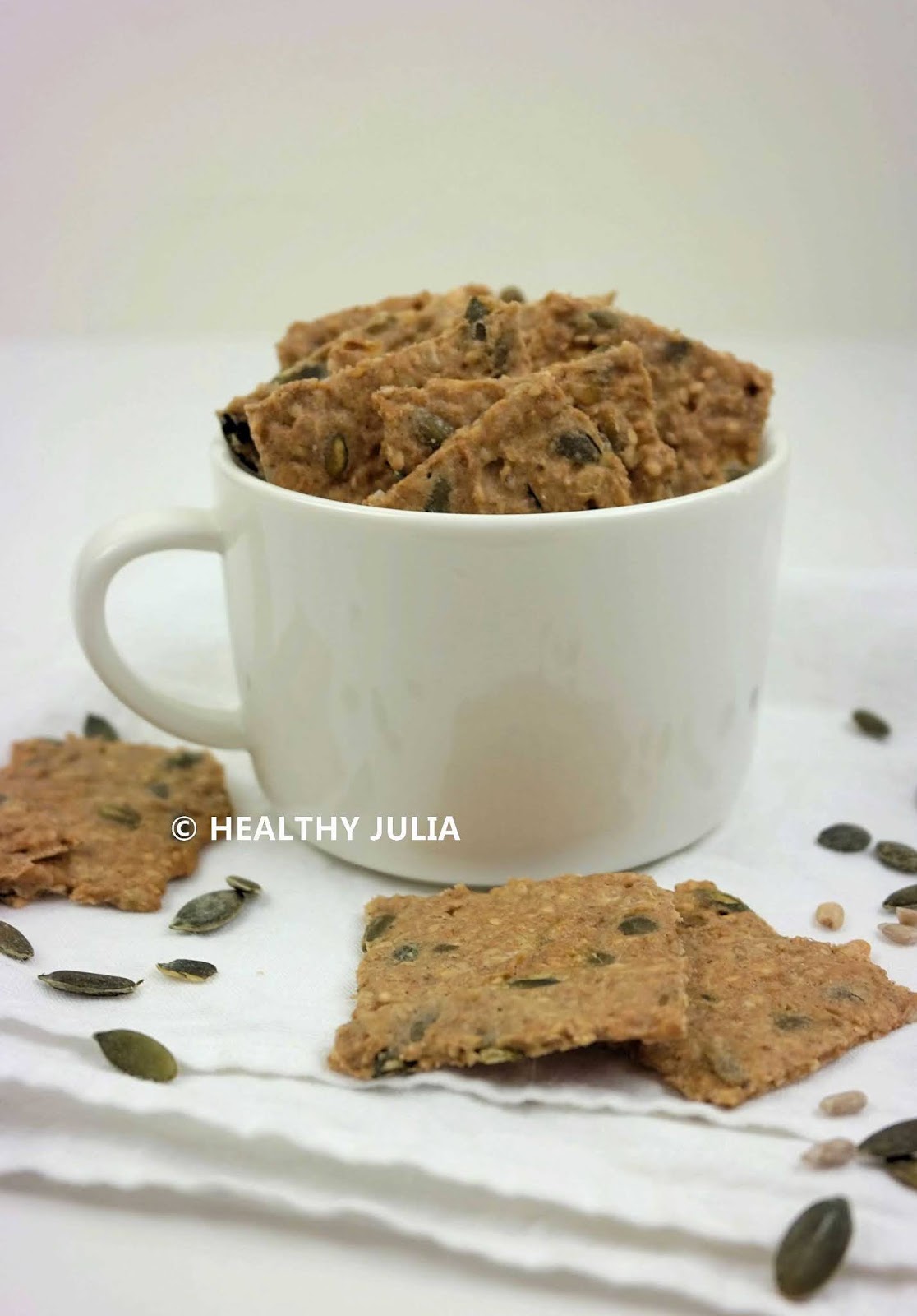 COOKING JULIA CRACKERS AU SARRASIN ET GRAINES