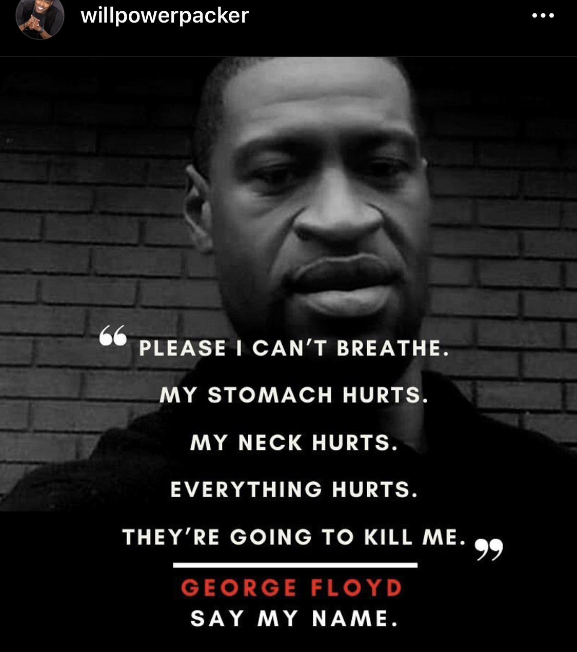 George Floyd is One in a Million