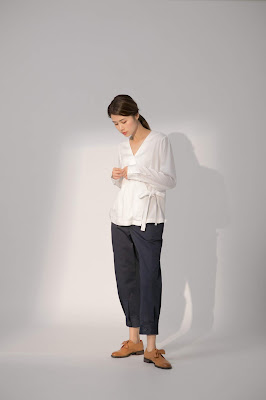 小巷日記襯衫褲口造型褲