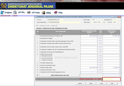 Solusi Lampiran eSPT Tahunan PPh Badan 1771 Tidak Menjumlah Otomatis