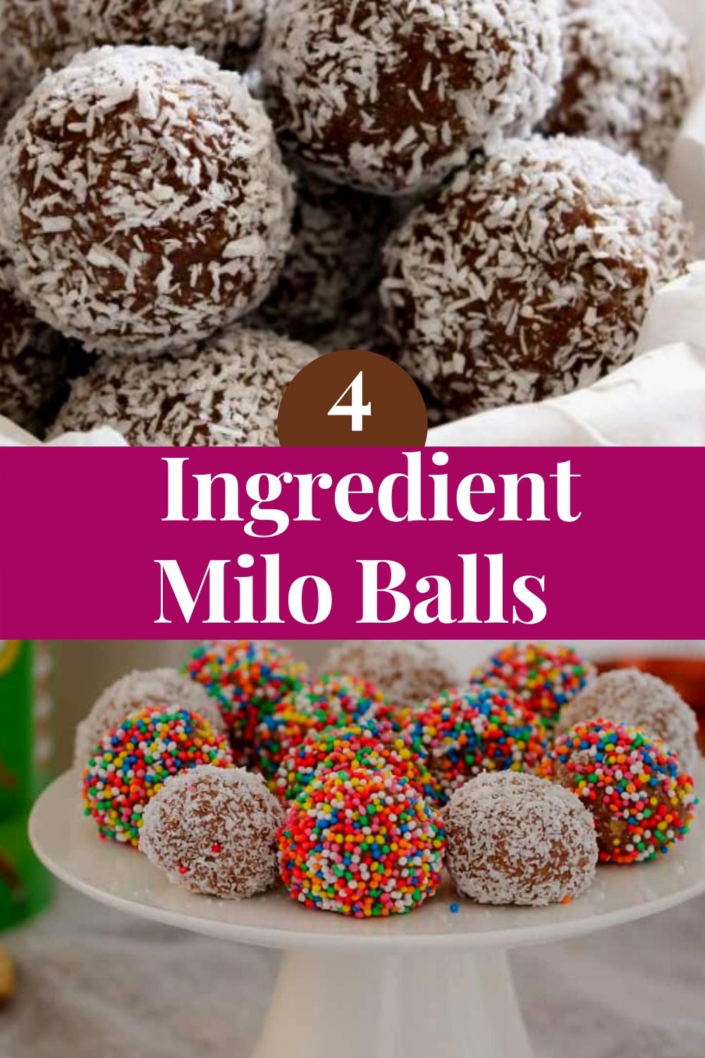 4 Ingredient Milo Balls New Recipe 3