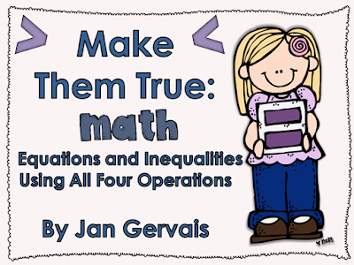 https://www.teacherspayteachers.com/Product/Equations-and-Inequalities-All-4-Operations-1325151