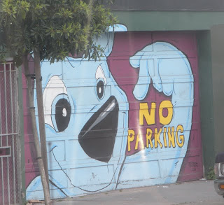 "No Parking" Street Art in San Francisco