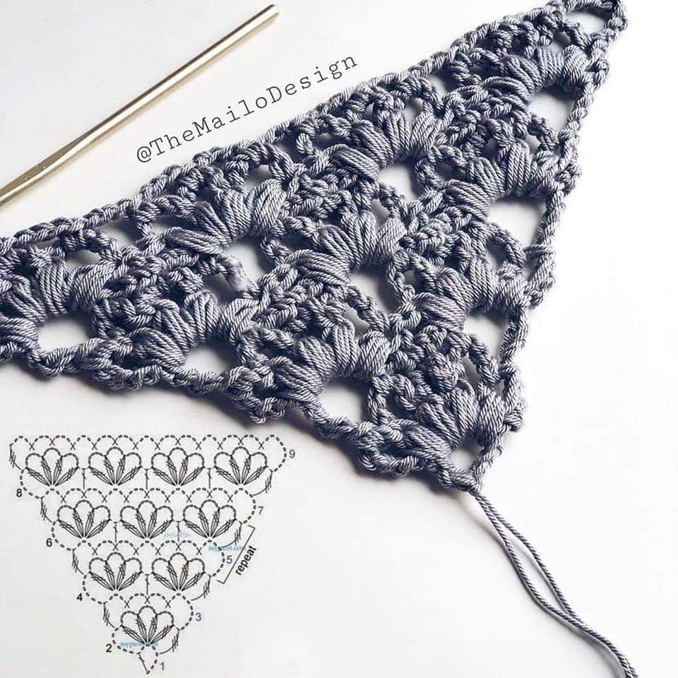 Crochet Knitting Handicraft: Crochet stitches