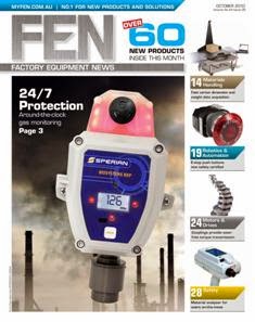 FEN Factory Equipment News 2010-09 - October 2010 | TRUE PDF | Mensile | Professionisti | Attrezzature e Sistemi
Established in 1965, FEN Factory Equipment News continues to inform over 16,100 key manufacturing decision-makers and specifiers of a minimum of 50 new products in each issue.