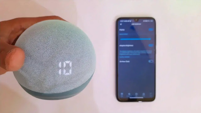 adjust clock brightness of echo dot how to adjust clock brightness echo dot 4th generation