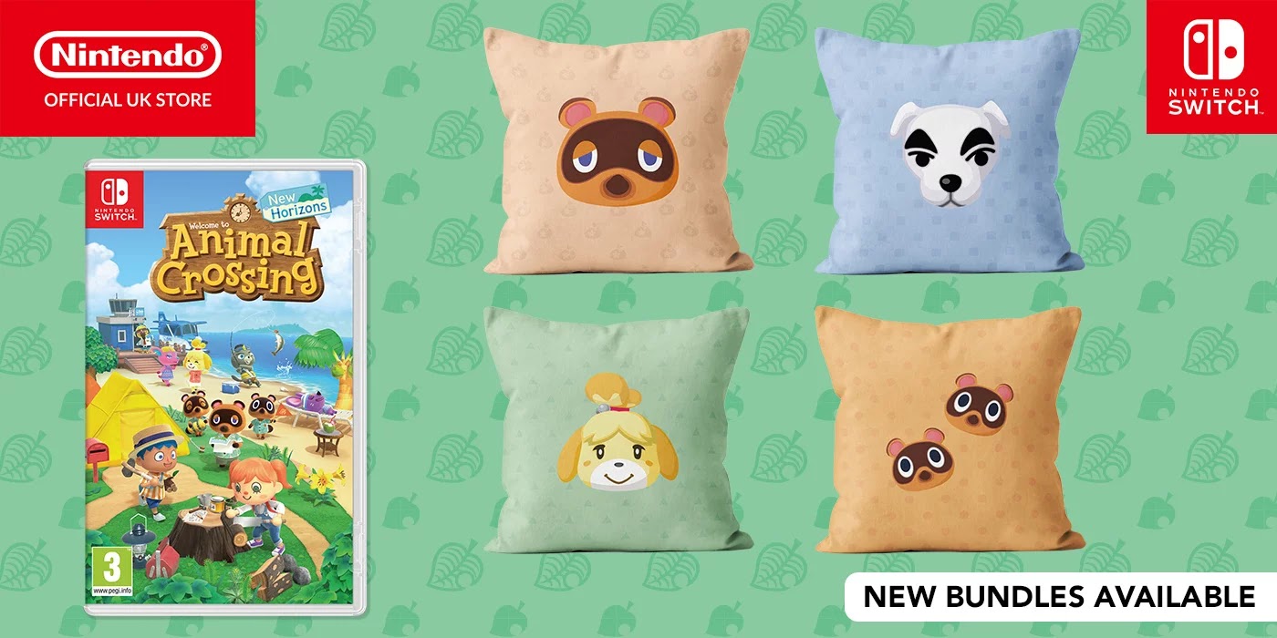 Beautiful Animal Crossing Pillows Available Via Nintendo's UK Store