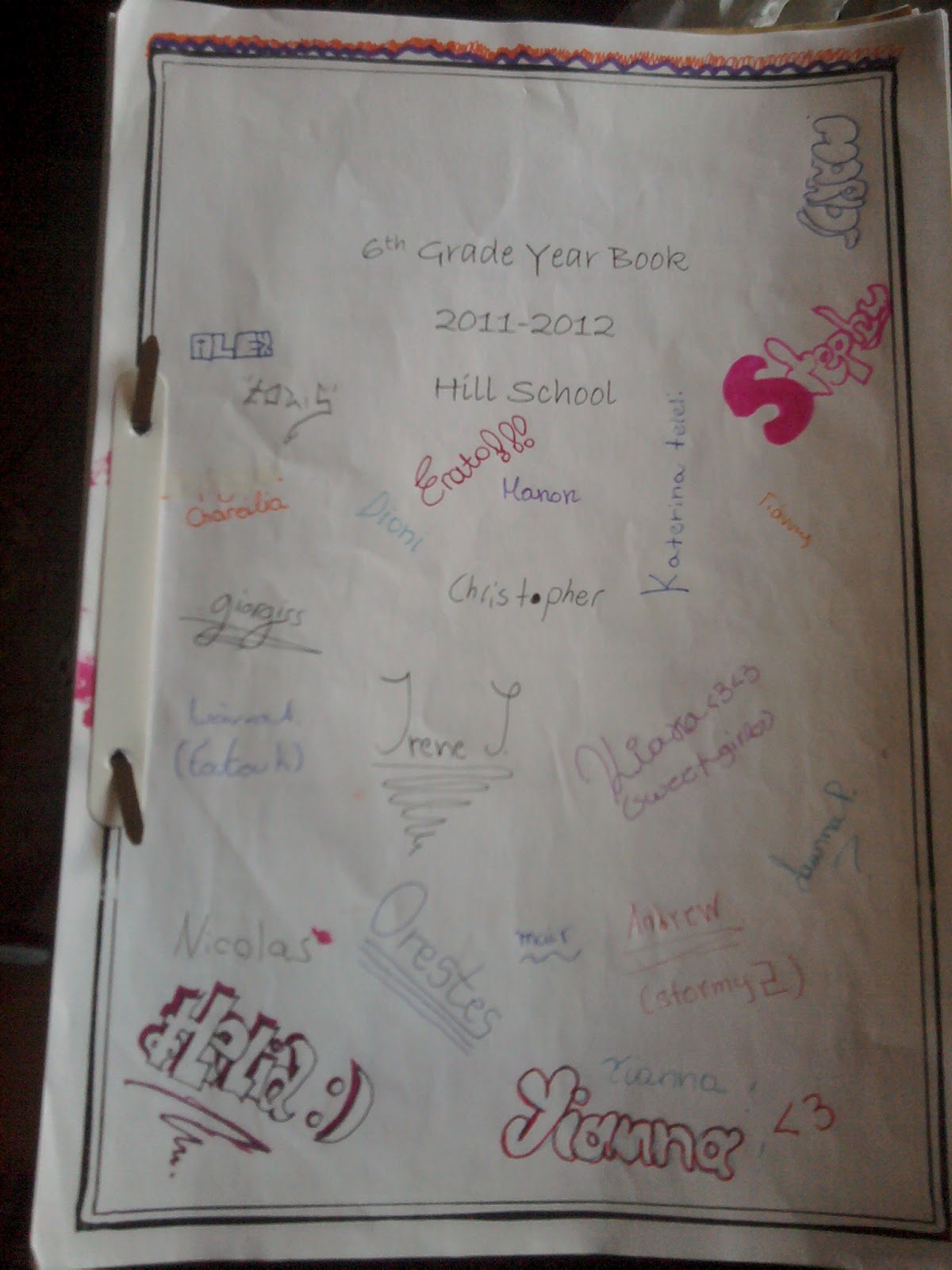 I,Teacher: Saying Goodbye: End Of Year Activities: 6th Grade Yearbook ...1200 x 1600
