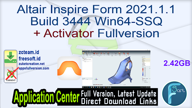 Altair Inspire Form 2021.1.1 Build 3444 Win64-SSQ + Activator Fullversion