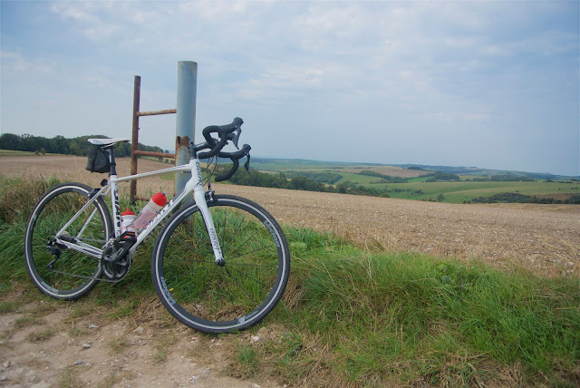 Top of Ditchling Beacon looking south Top of Ditchling Beacon looking south